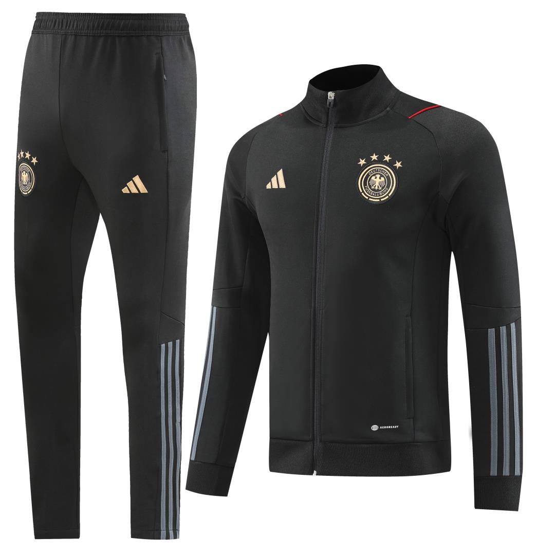 AAA Quality Germany 22/23 Tracksuit - Black